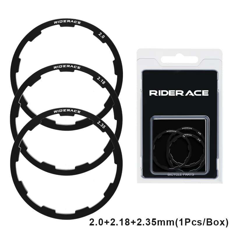 Kazetta-alátét 7–11 sebességhez (3 db) – 2 mm 2,18 mm 2,35 mm