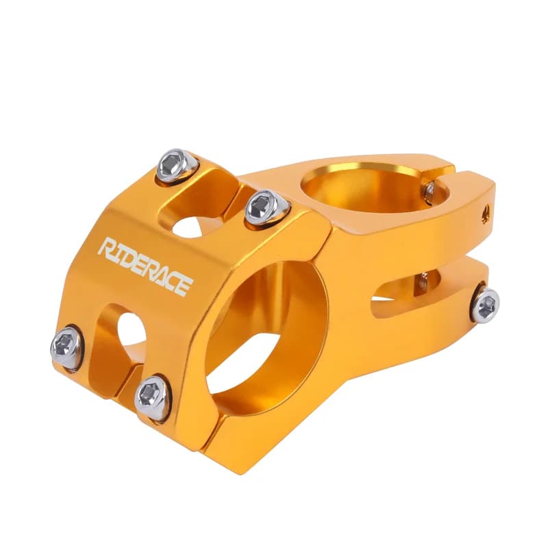 Riderace rövid, 45 mm-es alumínium kormányszár 31,8 mm-es kormányhoz – sárga
