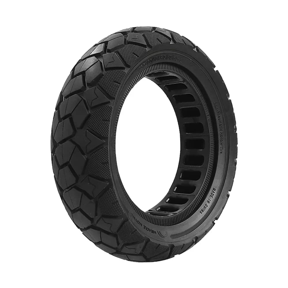 Tömör gumi 80/65-6 (255×80, 10×3.0) Zero 10X, Kugoo M4, G1 és Dualtron rollerhez – fekete