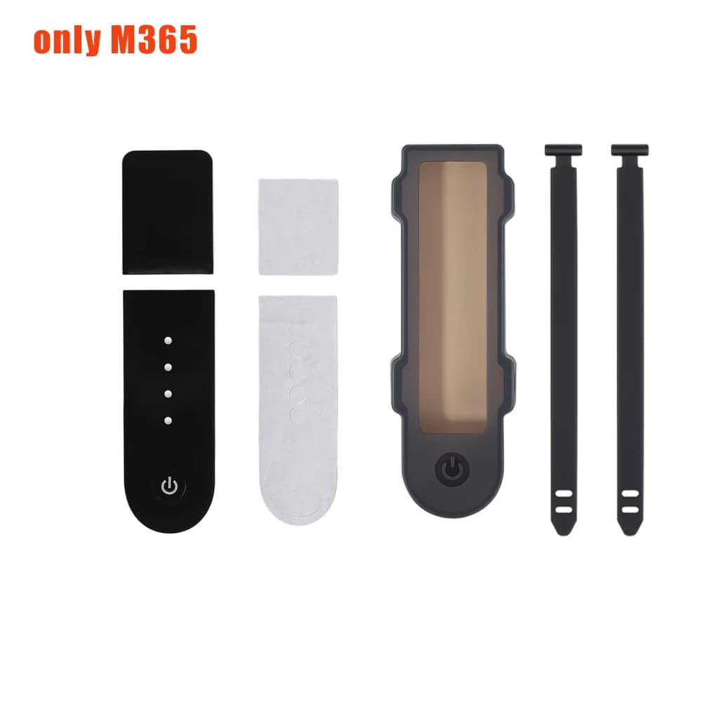 Szilikon kijelzővédő rögzítőpánttal Xiaomi M365 Pro, Pro 2 rollerhez – m365 fekete cover