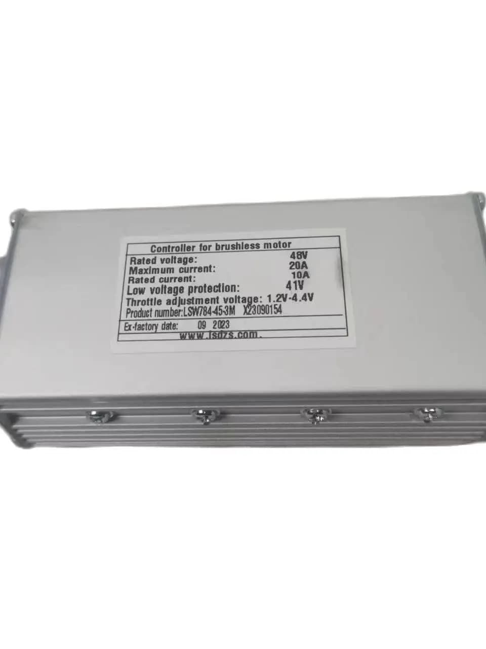 Kefe nélküli motorvezérlő LSW784-45-3M, 48 V 20 A, összecsukható e-bike-hoz