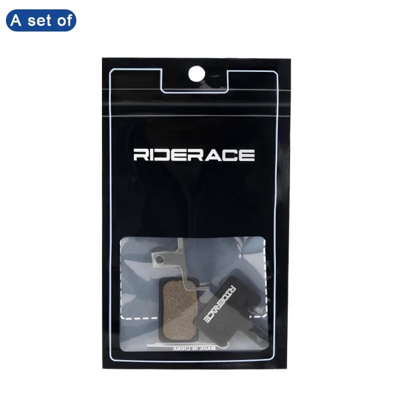 Riderace B01S tárcsafékbetét Shimano fékekhez (gyanta, kerámia, fém) – fekete