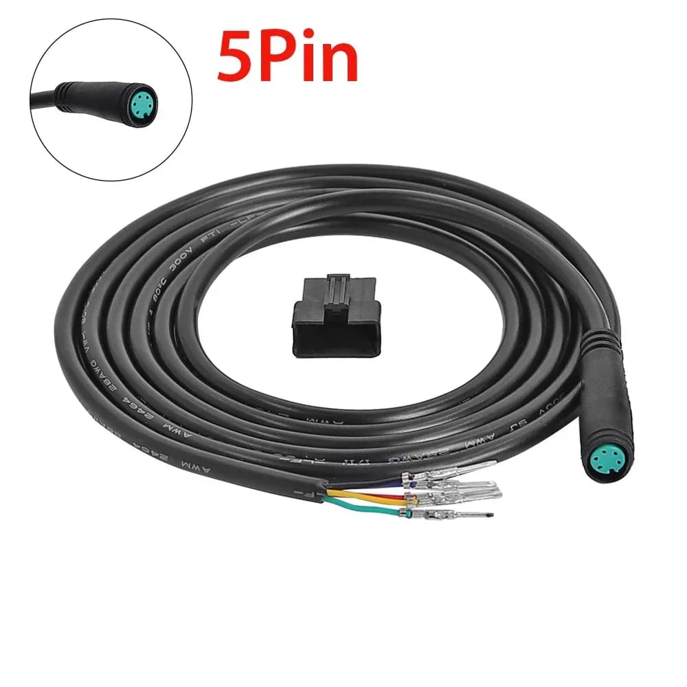 5/6 tűs vezérlő–kijelző adatkábel Kugoo M4 rollerhez – 5pin