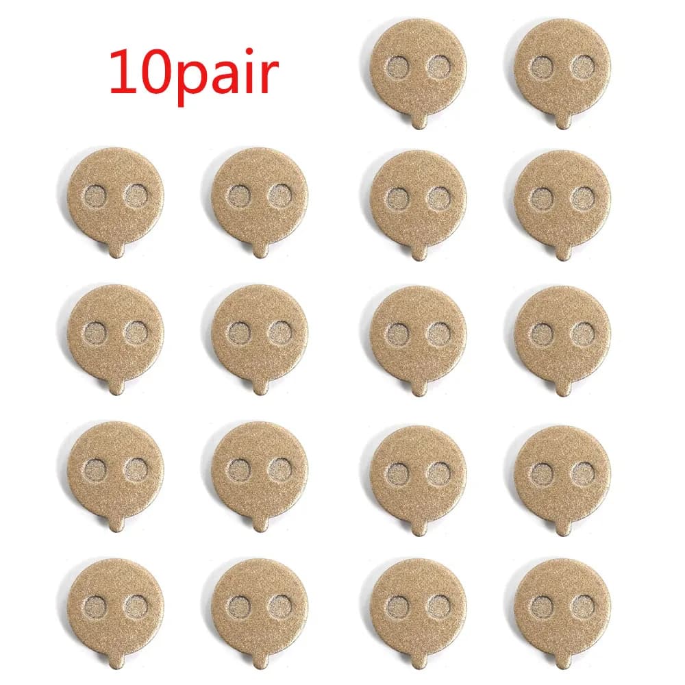 Félfémes tárcsafékbetét Kugoo M4, M2 Pro és iScooter iX3, iX4 rollerhez – 10pairs arany