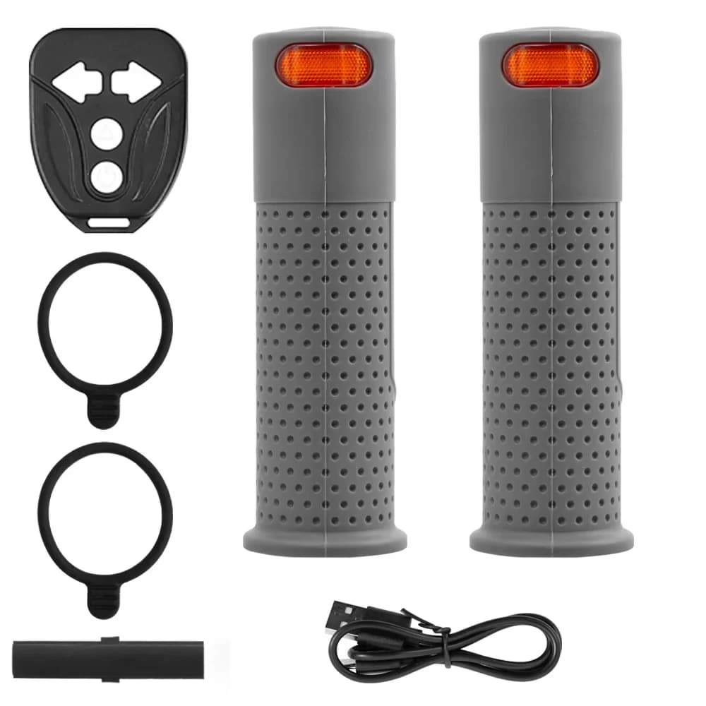 Irányjelzős markolat Xiaomi Elite, Mi 4, 4 Lite, 4 Pro, 4 Ultra, 5, 5 Pro, 5 Max, 6, 6 Ultra rollerhez – szett A-grey