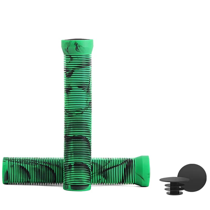 Riderace 165 mm-es hosszított gumi markolat 22,2 mm-es kormányhoz – fekete zöld