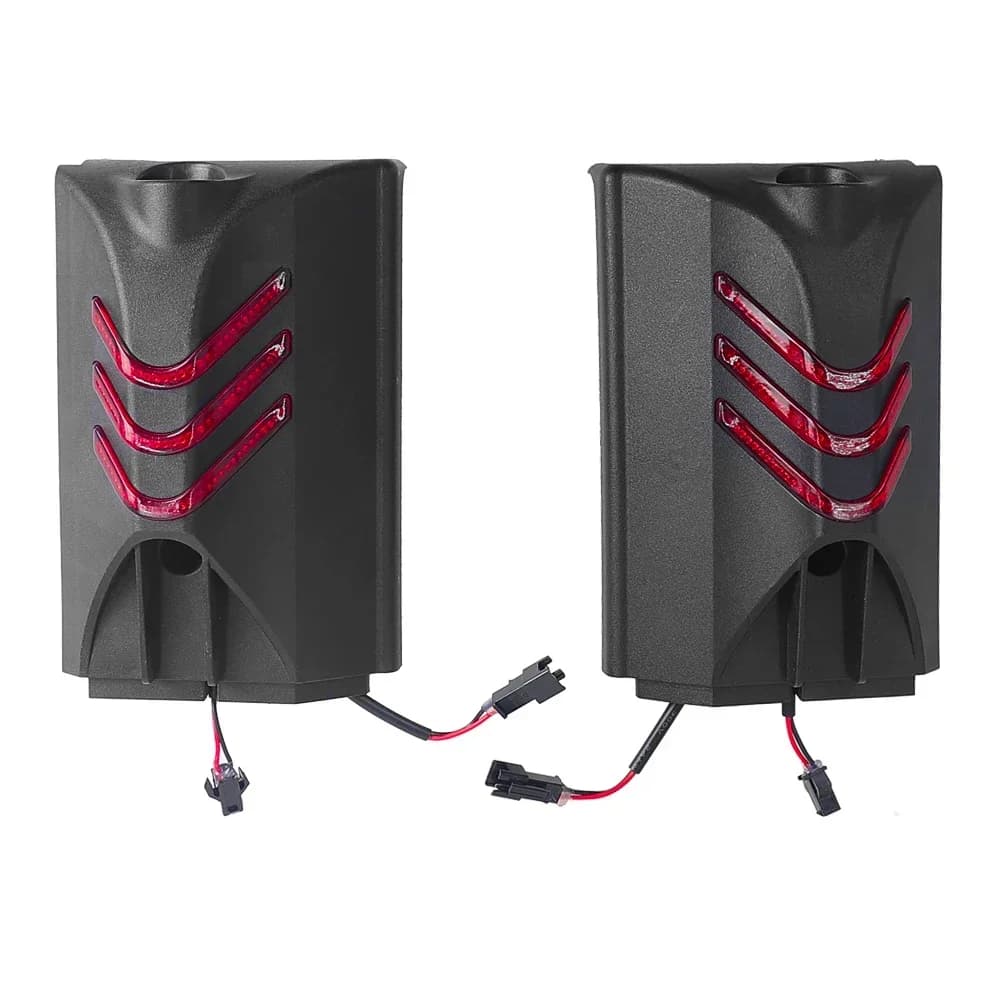 Oldalsó LED lámpa védőburkolattal Kugoo Kirin / Kukirin G3 Pro rollerhez – fehér