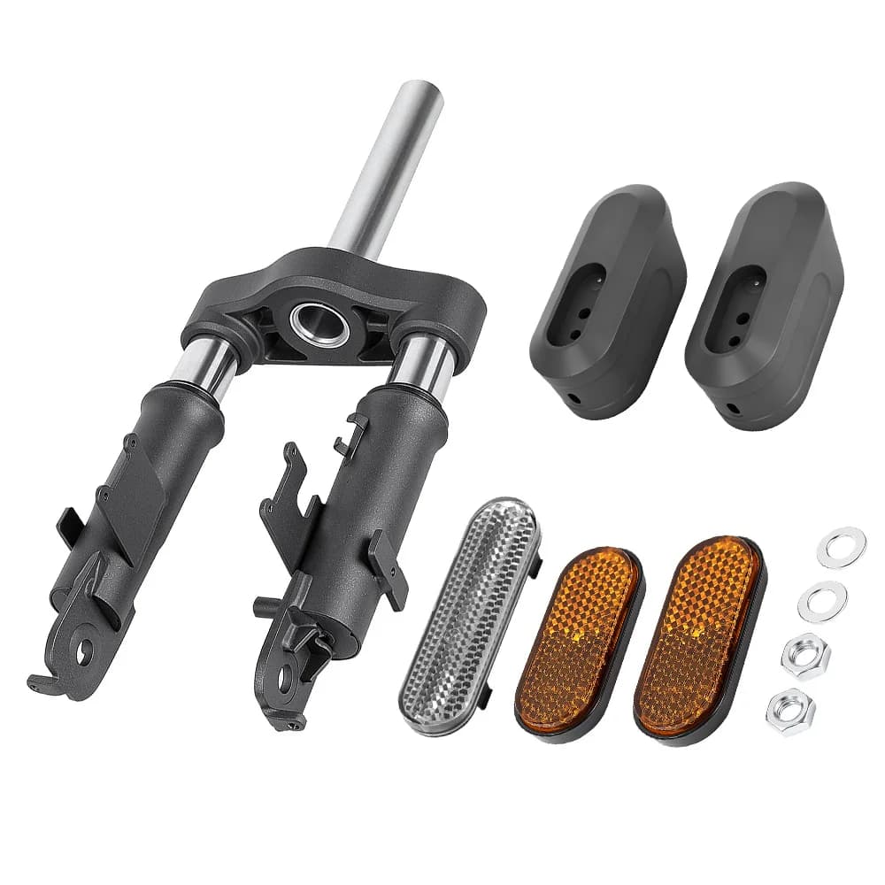 Első villa-lengéscsillapító fényvisszaverős burkolattal Xiaomi 5 Plus rollerhez – 1SET