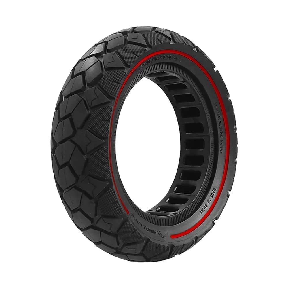 Tömör gumi 80/65-6 (255×80, 10×3.0) Zero 10X, Kugoo M4, G1 és Dualtron rollerhez – piros