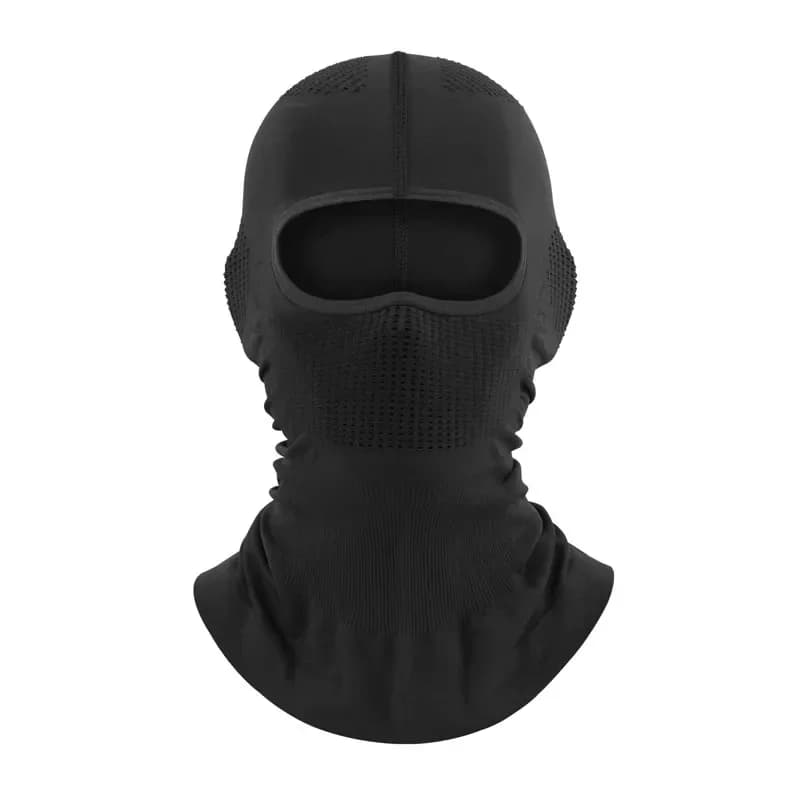 Porálló, szélálló teljes arcmaszk – fekete
