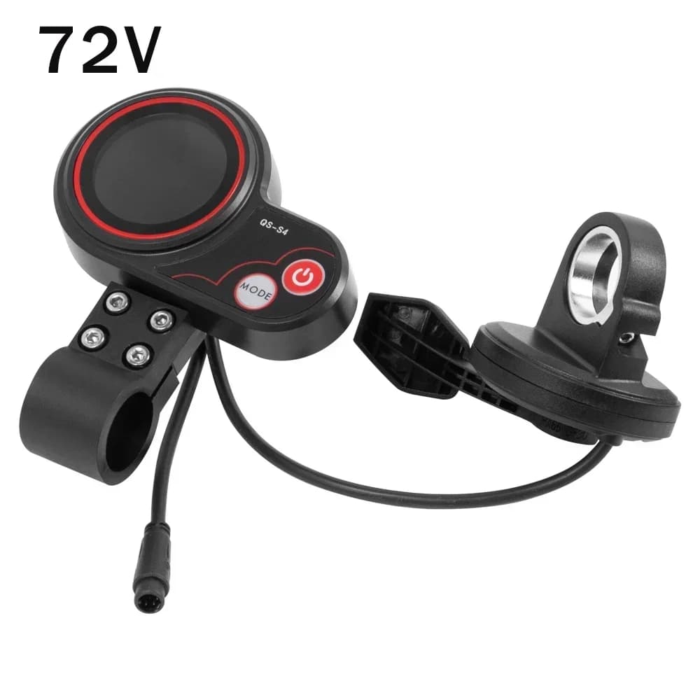 QS-S4 LCD kijelző gázkarral Zero 8X, 9, 10, 10X, 11X rollerhez – 72V