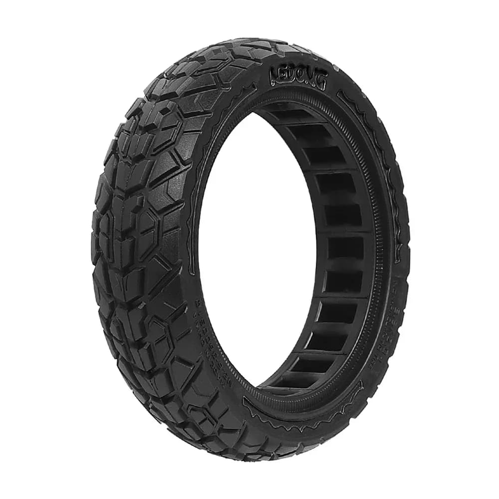 Rezgéscsillapító tömlő nélküli tömör terepgumi 8,5×2 Xiaomi M365, 1S, Pro, Pro 2 rollerhez – 1 db fekete tire