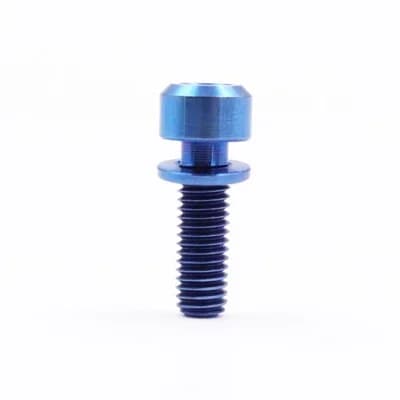 Titán fékkarcsavar M5×14 mm (1/2 db) – 1 db kék