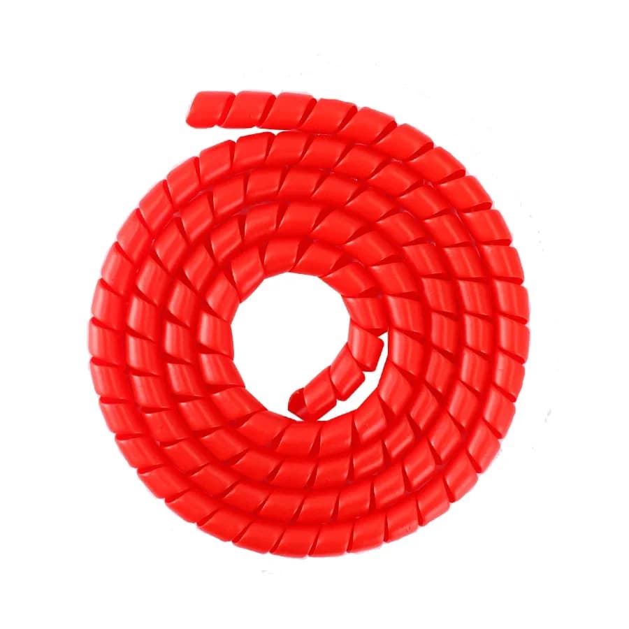 Kábelrendező spirálcső (1 m) Ninebot Max G30, F20 és Xiaomi M365, Mi 3 rollerhez – piros