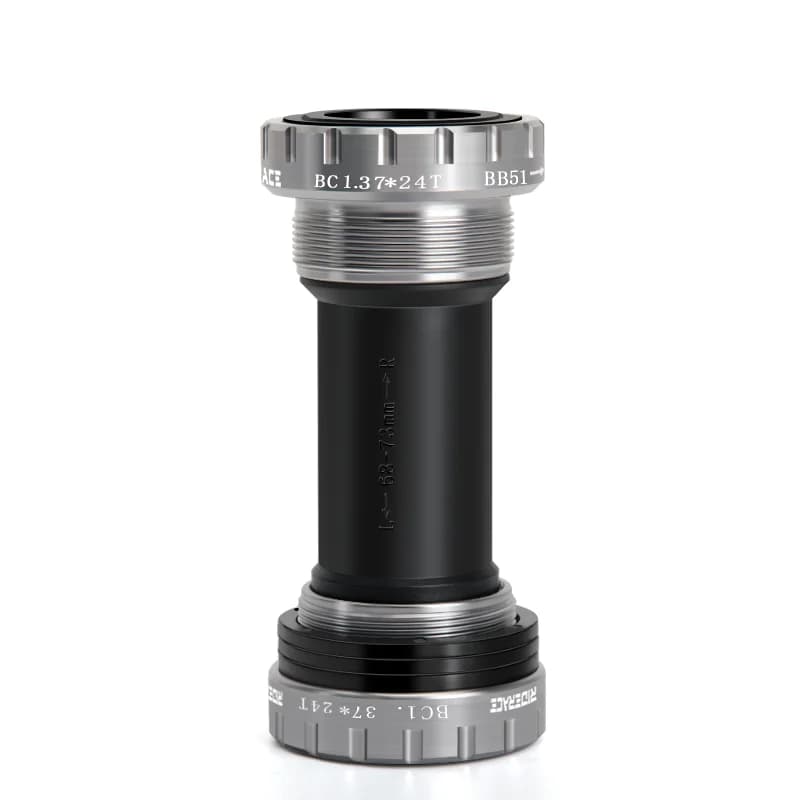 Riderace menetes középcsapágy 24 mm, BSA 68–73 mm (BB51/BB52) – világos szürke