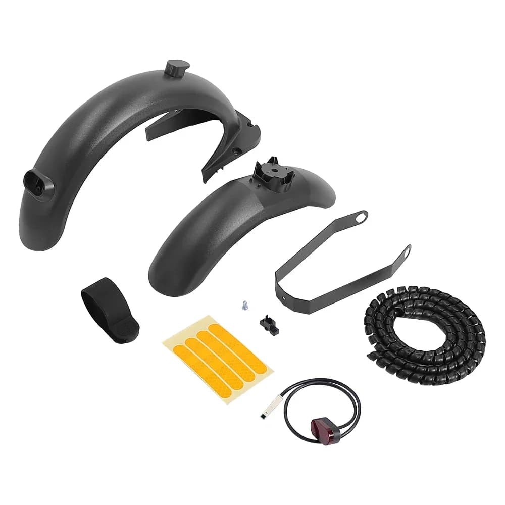 Első és hátsó sárvédő lámpával és gázkarfedéllel Ninebot Max G30 rollerhez – 1set