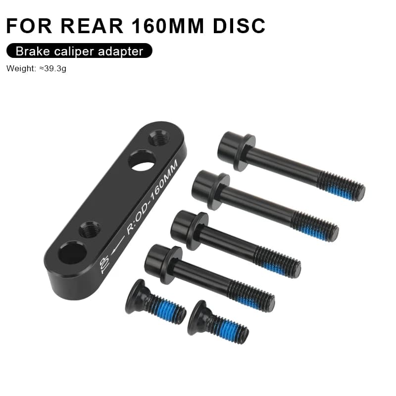 Riderace flat mount tárcsafék adapter, első 140/160 mm, hátsó 160 mm – hátsó 160 mm