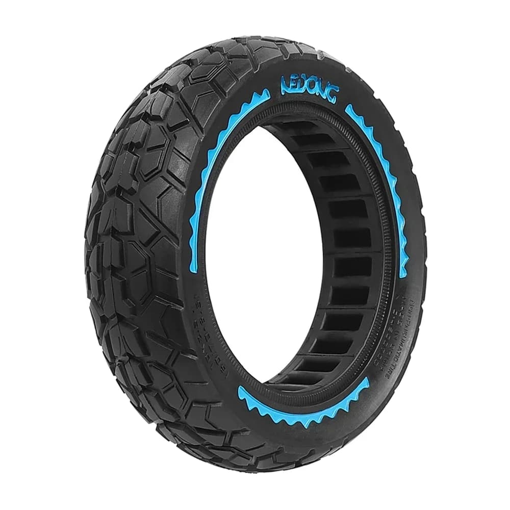 Defektmentes tömör terepgumi 60/70-6.5 (10×2,5) Ninebot Max G30, G30D, G30LP rollerhez – kék