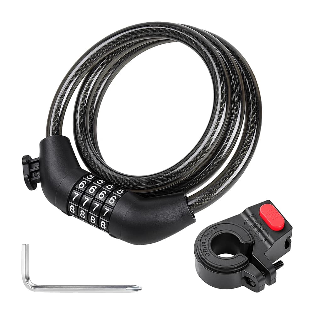 4 számjegyű kódos láncos zár rollerhez (Ninebot, Zero, Dualtron)