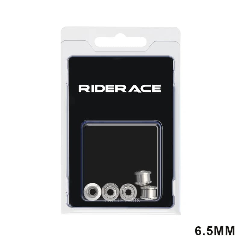 Riderace 7075 alumínium lánckerékcsavar M8 (5 db) – 6,5 mm ezüst