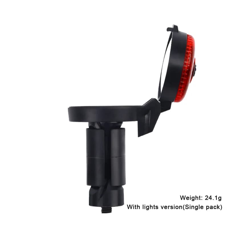360°-ban forgatható mini visszapillantó tükör 16–22 mm-es kormányra – Lamp Style 1 db