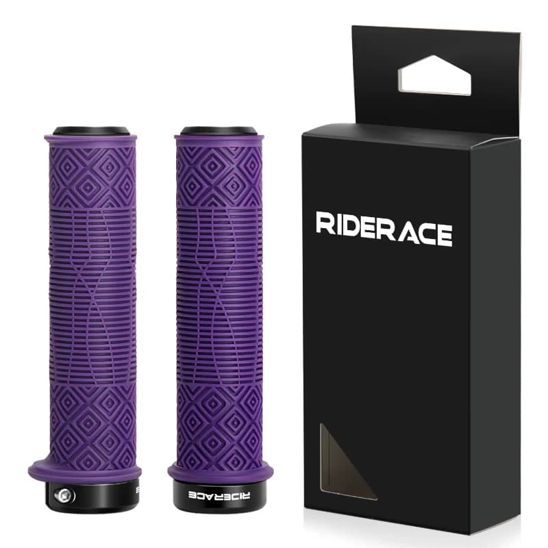 Riderace ergonomikus TPR markolat szarvval – lila