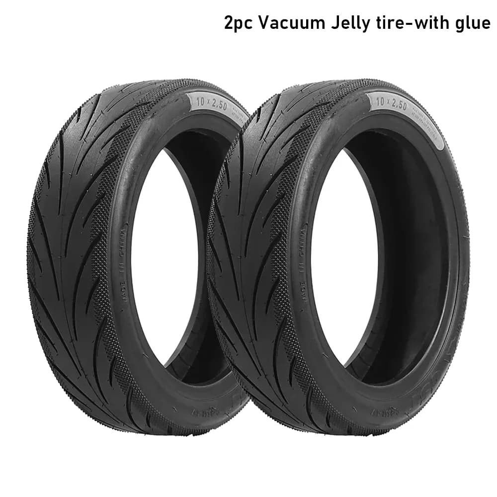 Önjavító tömlő nélküli gumi 10×2.5 Ninebot F2, F2 Plus, F2 Pro, F30D, F40D rollerhez – 2 db Jelly tire