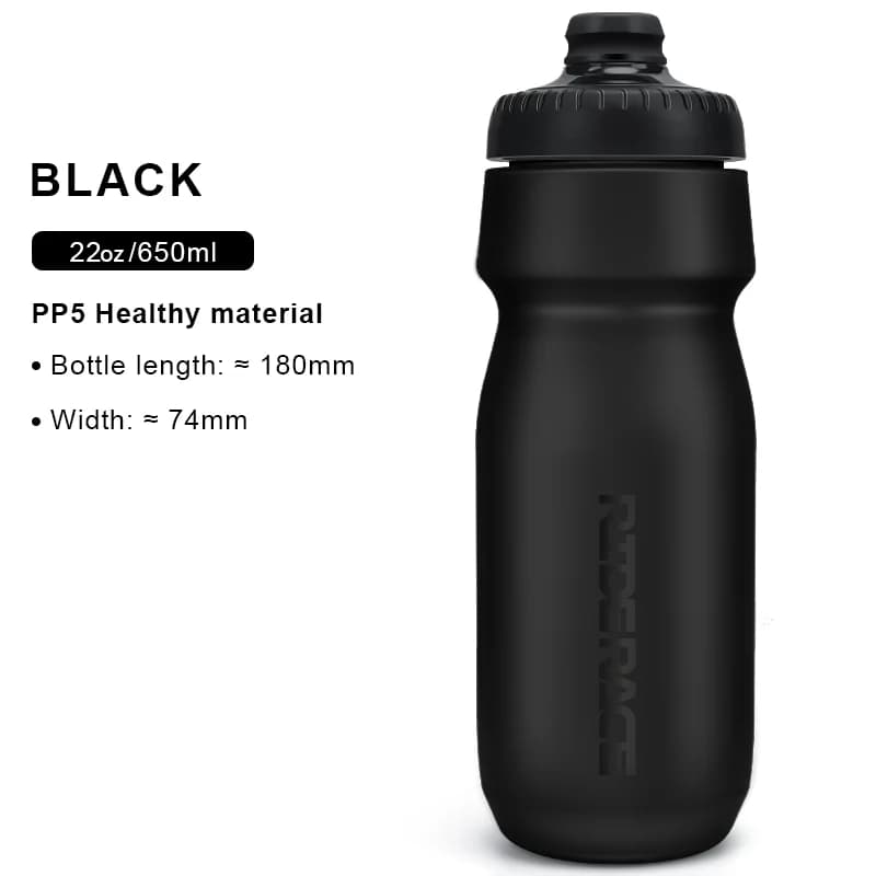 Ultrakönnyű sportkulacs 550/650 ml – fekete 650 ml