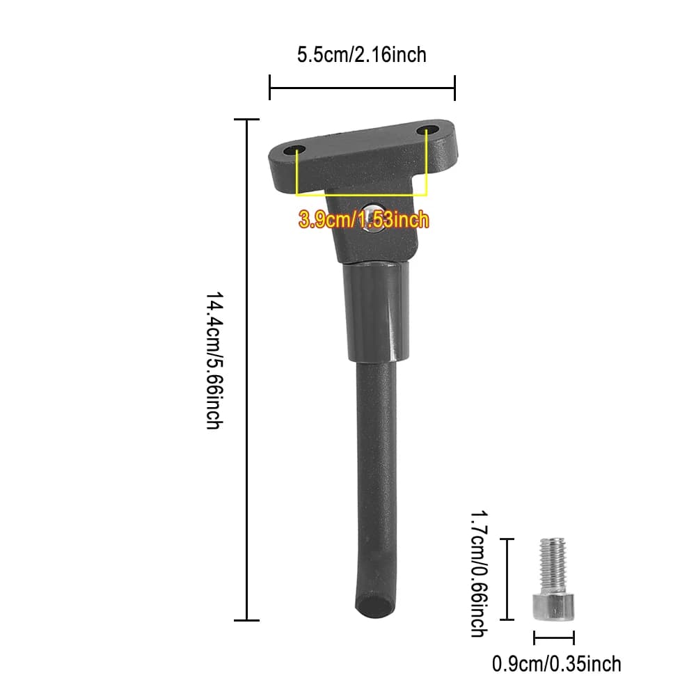 Megerősített oldaltámasz (sztender) Xiaomi M365, Pro, Pro 2, 1S rollerhez – B-2
