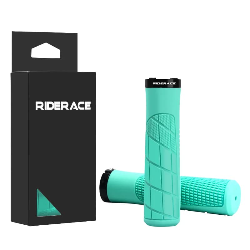 Riderace ergonomikus TPR markolat szarvval – égkék kék