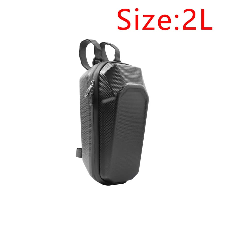 Univerzális keményhéjú vízálló kormánytáska Xiaomi M365, Pro, Pro 2, Mi 3 rollerhez – A-2L fekete