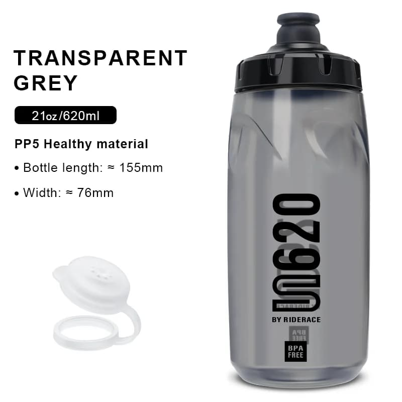 Riderace BPA-mentes sportkulacs, 620 ml – szürke