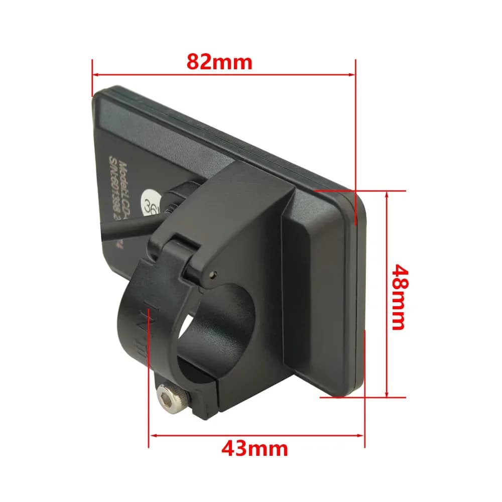 G51 LCD kijelző, 36 V, 6 tűs