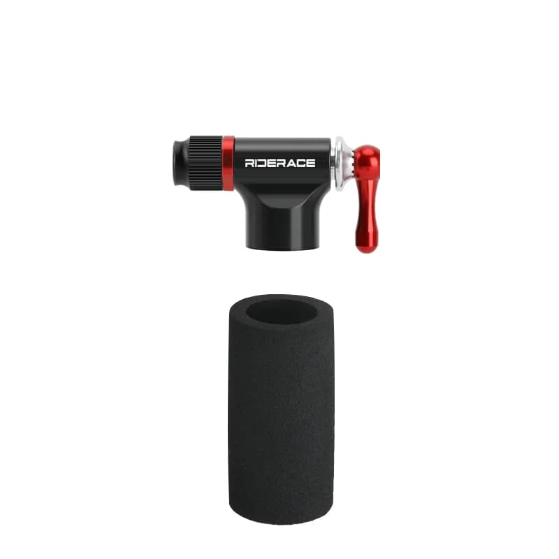 Riderace mini CO2 pumpa alumíniumból (Presta/Schrader)