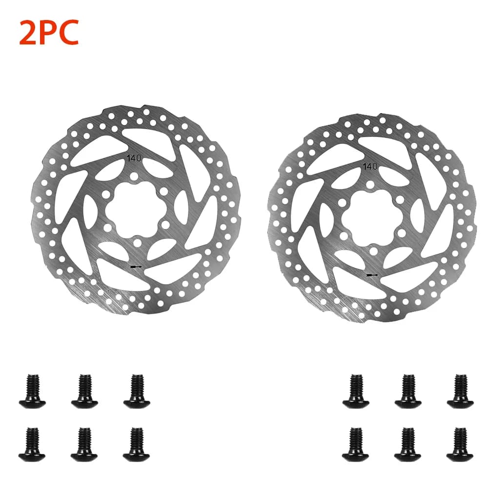 Féktárcsa 140 mm csavarokkal Kugoo Kukirin G2 Master, G3, G4 rollerhez (1–6 db) – 2 db