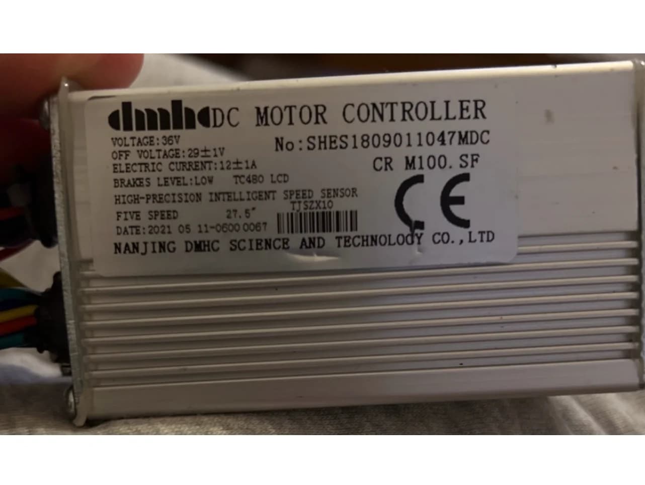 DMHC motorvezérlő TJSZX10, 36 V 12 A