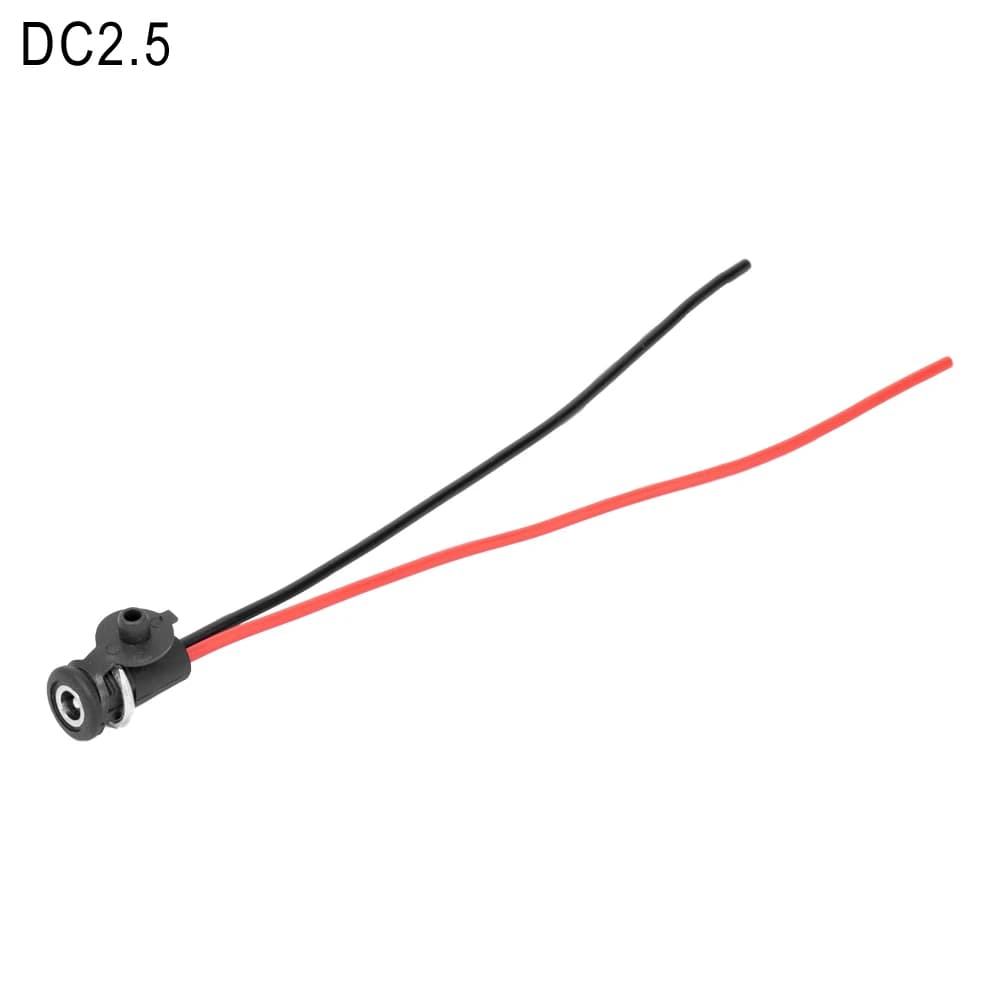 Töltőcsatlakozó fej DC 2,1/2,5 mm, 36/48 V lítium akkumulátorhoz – DC2.5