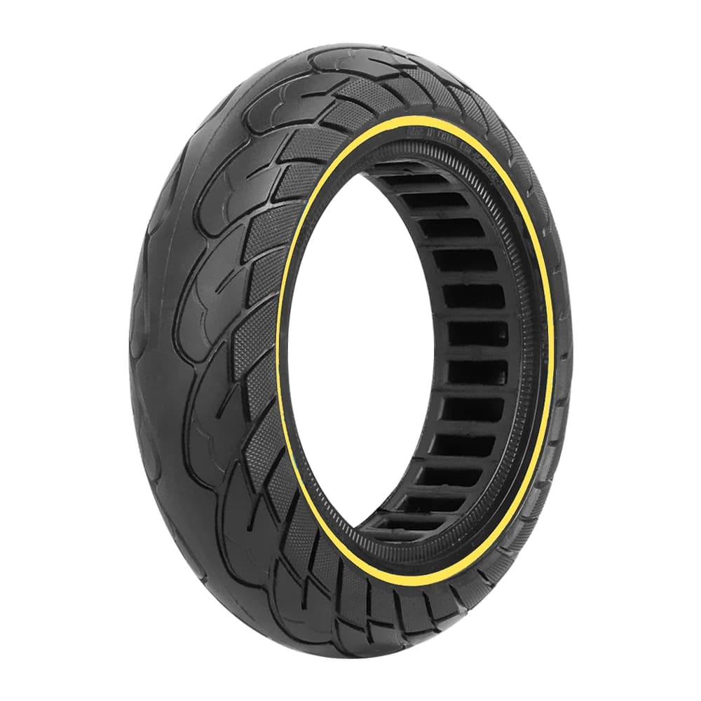 Defektmentes méhsejt-szerkezetű tömör gumi 60/70-6.5 (10×2,5") Ninebot Max G30 rollerhez – sárga