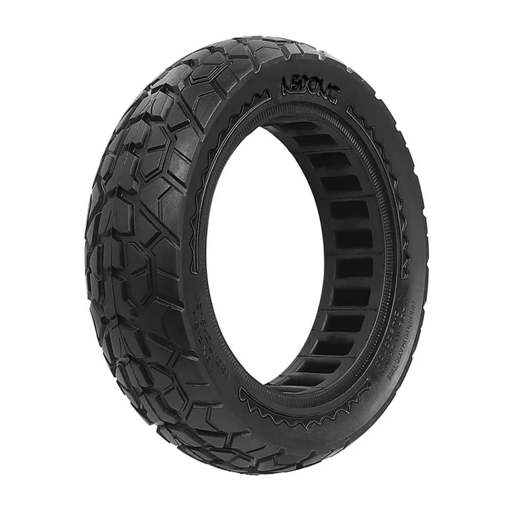 Defektmentes tömör terepgumi 60/70-6.5 (10×2,5) Ninebot Max G30, G30D, G30LP rollerhez – fekete