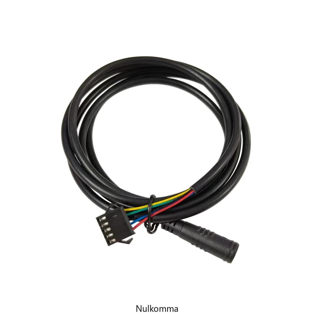 Kijelző-hosszabbító kábel YL80C, YL81F, YL91F, KD718 és KD986 kijelzőhöz, 5 pólusú