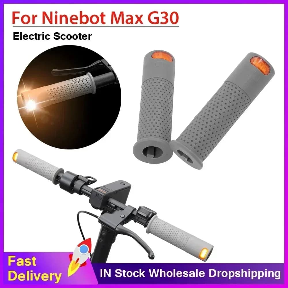Kormányra szerelhető LED irányjelző távirányítóval Ninebot Max G30 rollerhez