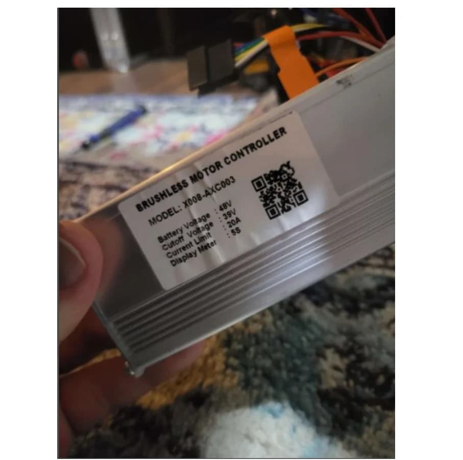 Kefe nélküli motorvezérlő X008-AXC003, 48 V 20 A