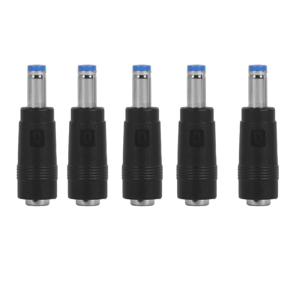 DC tápcsatlakozó-átalakító 5,5×2,1 mm anyáról 5,5×2,5 mm apára (1/5 db) – 5 db