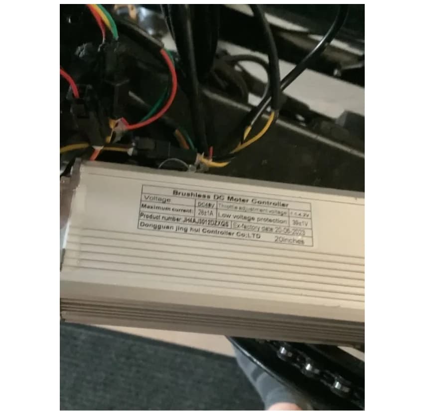 Kefe nélküli motorvezérlő JH4AJ3012DZXQS, 48 V 28 A