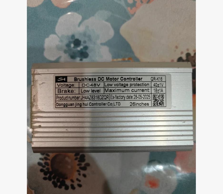 Kefe nélküli motorvezérlő JH4AZ8318DZQR, 48 V 18 A