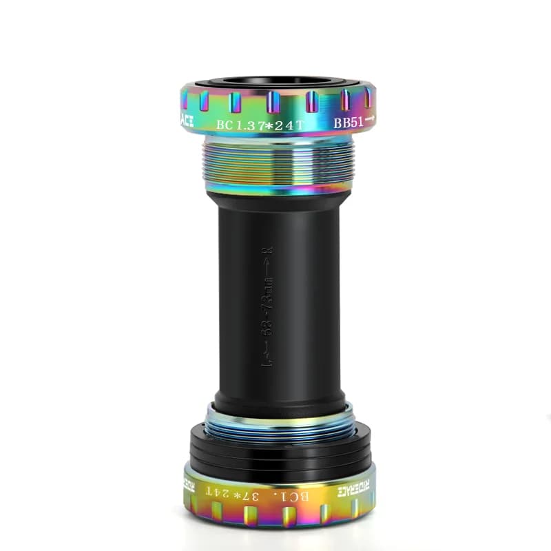 Riderace menetes középcsapágy 24 mm, BSA 68–73 mm (BB51/BB52) – színes