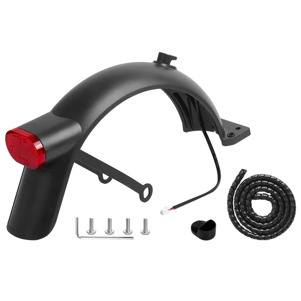 Hátsó sárvédő-készlet lámpatartóval Xiaomi 4 Lite rollerhez