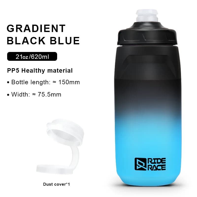 Szivárgásmentes, szagtalan sportkulacs, 620 ml – kék