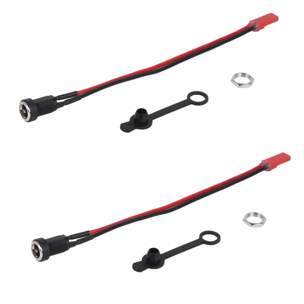 DC töltőaljzat 5,5×2,1 mm vízálló fedéllel Kukirin G3, G4 rollerhez – 2 db