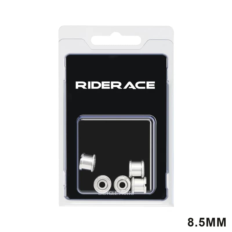 Riderace 7075 alumínium lánckerékcsavar M8 (5 db) – 8,5 mm ezüst